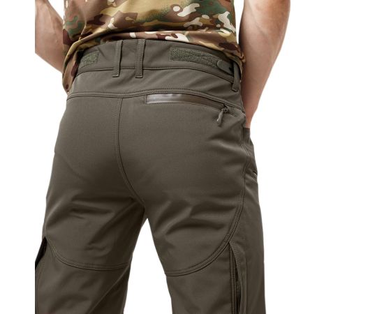 Тактические брюки софтшелл мужские олива Soft Shell Spartan Olive, Размер брюк / рост: 52-54/176, фото 9 Тактические брюки софтшелл мужские олива Soft Shell Spartan Olive, Размер брюк / рост: 52-54/176, фото 9