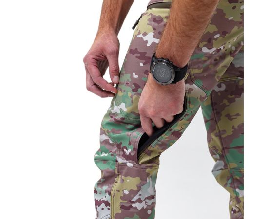 Штани Soft Shell Spartan Util Cam, Розмір брюк: 52-54/176, зображення 13