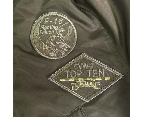 Куртка Аляска зимова N-3B slim Tundra Top Gun, Розмір: 44-46 (S), зображення 24