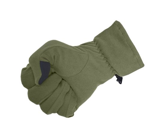 Перчатки флисовые Бистрейч Olive, фото 3