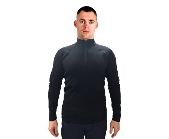 Спортивна кофта чоловіча чорна бавовна Sporter Gen 3 Black, Розмір: 56-58 (XL), зображення 5