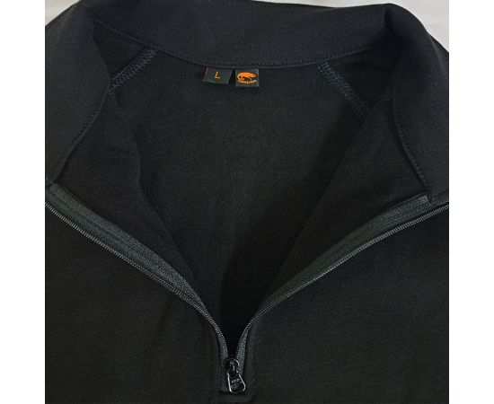 Спортивна кофта чоловіча чорна бавовна Sporter Gen 3 Black, Розмір: 52-54 (L), зображення 12