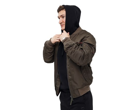 Кофта худи мужская черная Anorak warm Gen2 Black, Размер: 52-54 (L), фото 8