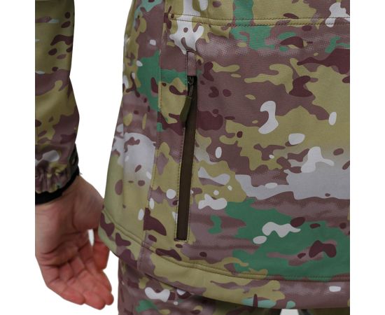 Демисезонная мужская куртка для охоты Soft Shell Spartan Util Cam, Розмір: 44-46 (S), зображення 14