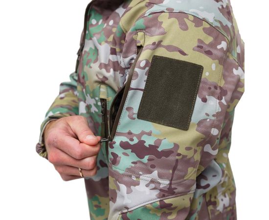 Демисезонная мужская куртка для охоты Soft Shell Spartan Util Cam, Размер: 56-58 (XL), фото 18 Демисезонная мужская куртка для охоты Soft Shell Spartan Util Cam, Размер: 56-58 (XL), фото 18