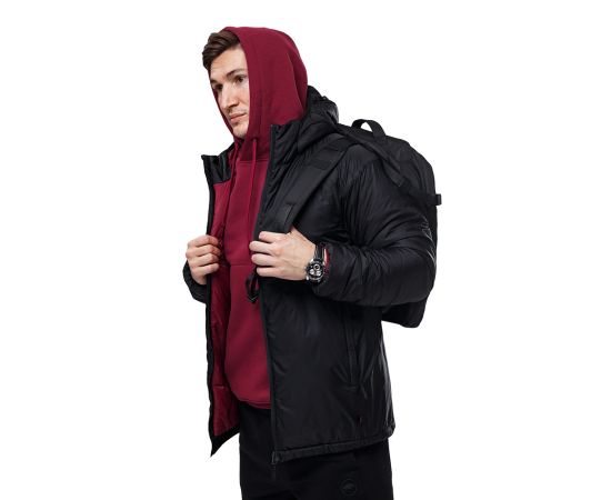 Бордове худі чоловіче Anorak warm Gen2 Burgundy, Розмір: 44-46 (S), зображення 6 Бордове худі чоловіче Anorak warm Gen2 Burgundy, Розмір: 44-46 (S), зображення 6