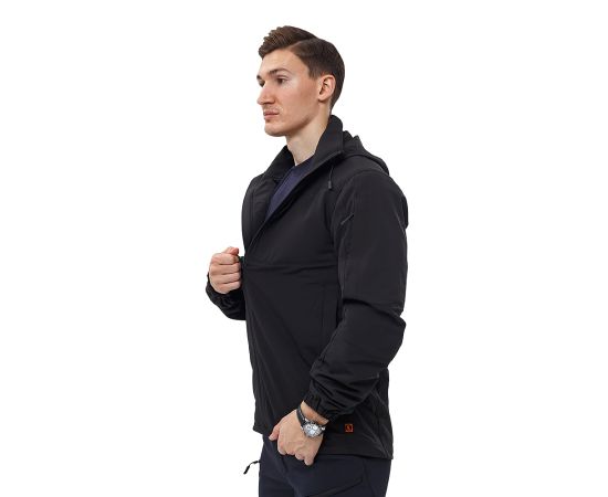 Чоловіча куртка-вітровка з капюшоном Breeze Gen 2 Black, Розмір: 62-60 (XXL), зображення 4