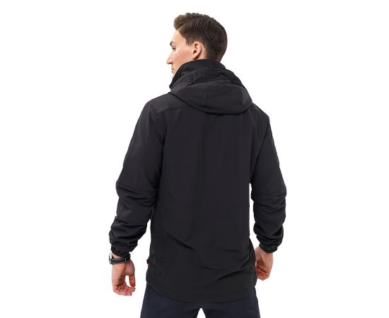 Чоловіча куртка-вітровка з капюшоном Breeze Gen 2 Black, Розмір: 56-58 (XL), зображення 5