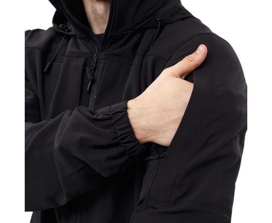 Чоловіча куртка-вітровка з капюшоном Breeze Gen 2 Black, Розмір: 44-46 (S), зображення 11