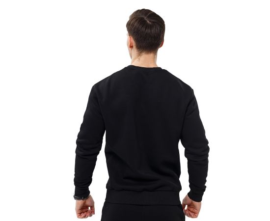 Черный свитшот мужской Warm Black, Размер: 44-46 (S), фото 4 Черный свитшот мужской Warm Black, Размер: 44-46 (S), фото 4