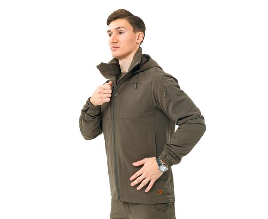 Куртка-вітрівка чоловіча з капюшоном Breeze Gen 2 Olive, Розмір: 48-50 (M), зображення 4
