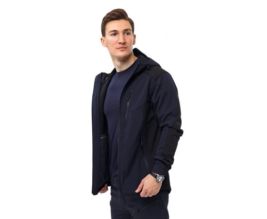 Куртка Soft Shell Predator Navy/Black, Розмір: 48-50 (M), зображення 3 Куртка Soft Shell Predator Navy/Black, Розмір: 48-50 (M), зображення 3