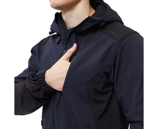 Куртка Soft Shell Predator Navy/Black, Розмір: 44-46 (S), зображення 10