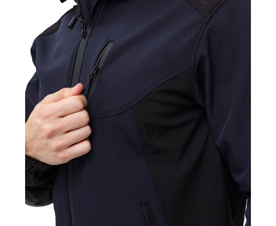 Куртка Soft Shell Predator Navy/Black, Розмір: 44-46 (S), зображення 11