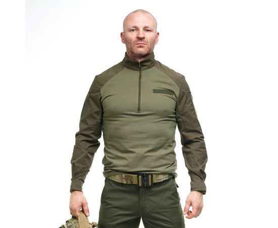 Сорочка тактична Alpha Summer Flex Olive, Розмір: 62-60 (XXL), зображення 2 Сорочка тактична Alpha Summer Flex Olive, Розмір: 62-60 (XXL), зображення 2