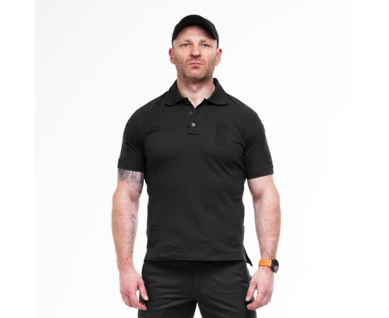 Футболка тактическая Polo Black, Размер: 52-54 (L), фото 3