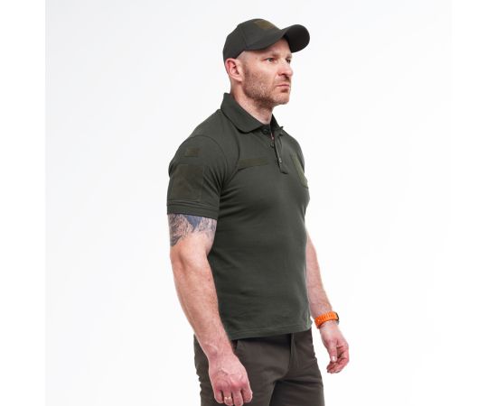 Футболка тактическая Polo Olive, Размер: 48-50 (M), фото 3