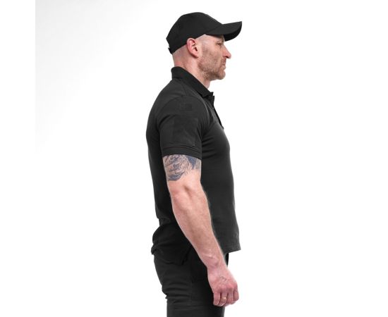 Футболка тактическая Polo Black, Размер: 60-62 (XXL), фото 4