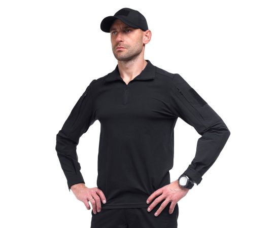 Сорочка тактична Black, Розмір: 62-60 (XXL), зображення 2