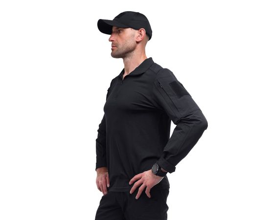 Сорочка тактична Black, Розмір: 62-60 (XXL), зображення 8