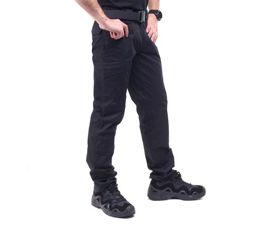 Чоловічі брюки тактичні чорні Urban Pro Black, Розмір брюк: 56-58/188, зображення 3