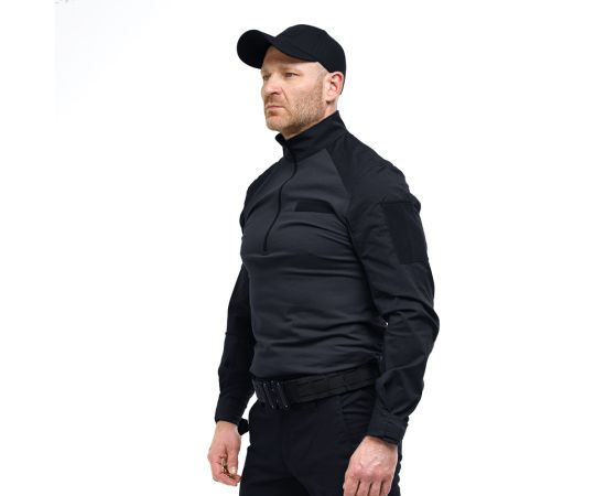 Сорочка тактична Alpha Summer Flex Black, Розмір: 44-46 (S), зображення 3 Сорочка тактична Alpha Summer Flex Black, Розмір: 44-46 (S), зображення 3