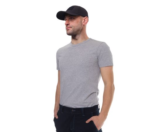 Футболка сіра чоловіча Jersey Light Gray, Розмір: 48-50 (M)