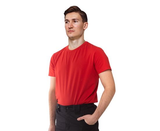 Красная футболка мужская Jersey Red, Размер: 64-66 (XXXL), фото 3