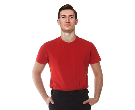 Красная футболка мужская Jersey Red, Размер: 60-62 (XXL), фото 2