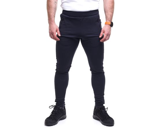 Штаны спортивные утепленные Mobile Black с начесом, Размер брюк / рост: 60-62/176, фото 2