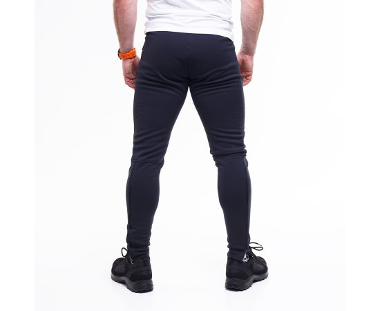 Штани спортивні утеплені Mobile Black з начосом, Розмір брюк: 52-54/188, зображення 4