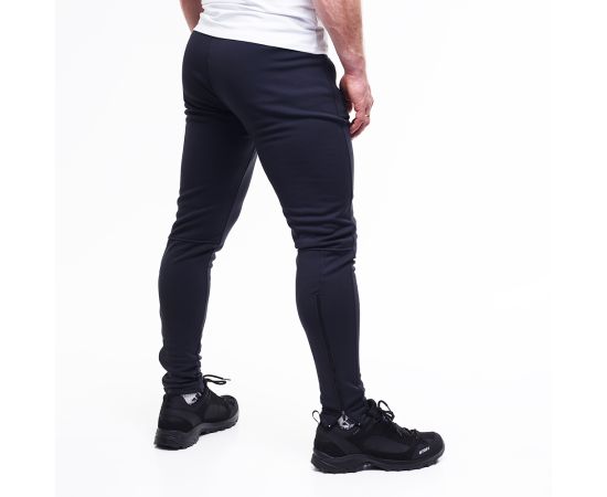 Штани спортивні утеплені Mobile Black з начосом, Розмір брюк: 60-62/182, зображення 5