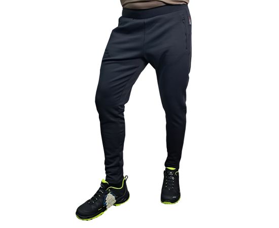 Штаны спортивные утепленные Mobile Black с начесом, Размер брюк / рост: 48-50/182, фото 8