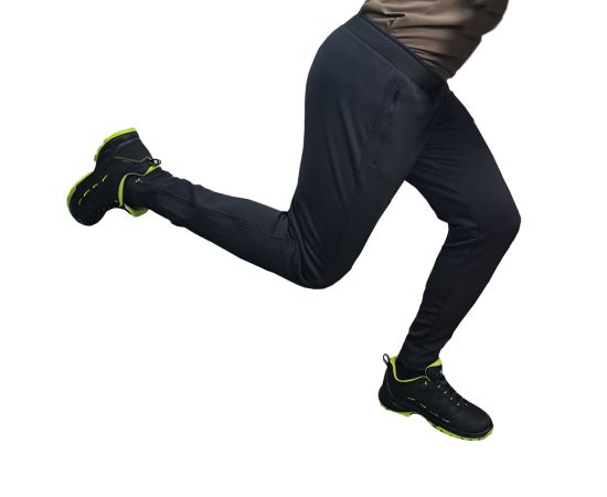 Штаны спортивные утепленные Mobile Black с начесом, Размер брюк / рост: 52-54/176, фото 10