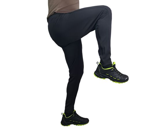 Штани спортивні утеплені Mobile Black з начосом, Розмір брюк: 56-58/182, зображення 11