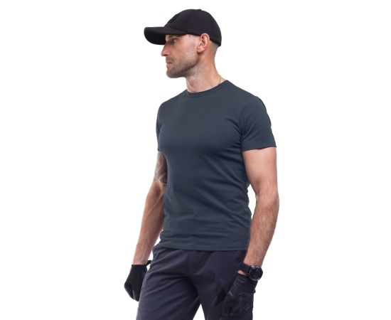 Темно-сіра футболка чоловіча Jersey Grey, Розмір: 62-60 (XXL), зображення 3