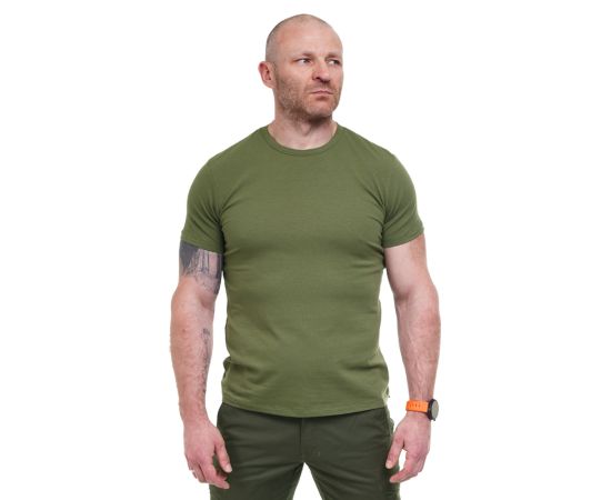 Тактична футболка чоловіча колір хакі Light Jersey Khaki, Розмір: 64-66 (XXXL), зображення 3