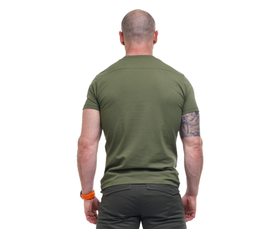 Чоловіча тактична футболка олива Jersey, Розмір: 62-60 (XXL), зображення 5