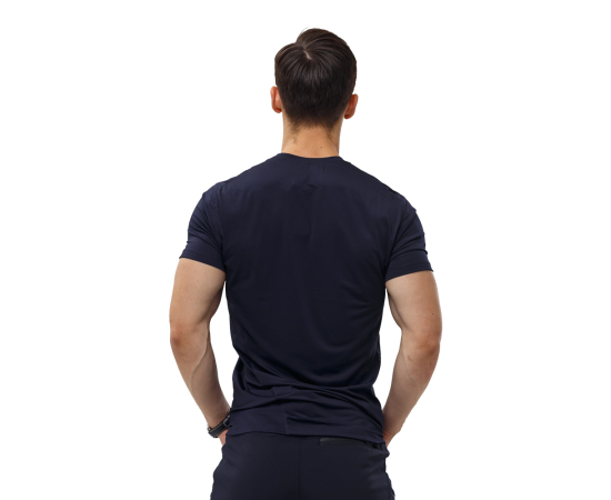 Темно-синя футболка чоловіча Crossfit Flex Navy, Розмір: 56-58 (XL), зображення 3