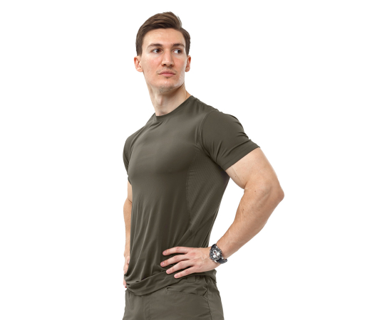 Футболка олива чоловіча Crossfit Flex Olive, Розмір: 62-60 (XXL), зображення 4