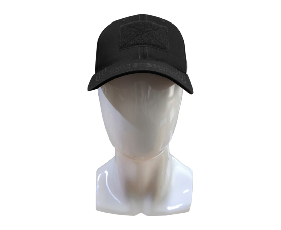 Бейсболка тактическая с эластаном Black, Размер: L-XL, фото 2