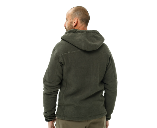 Чоловіча флісова кофта з капюшоном Viking olive, Розмір: 52-54 (L), зображення 5 Чоловіча флісова кофта з капюшоном Viking olive, Розмір: 52-54 (L), зображення 5