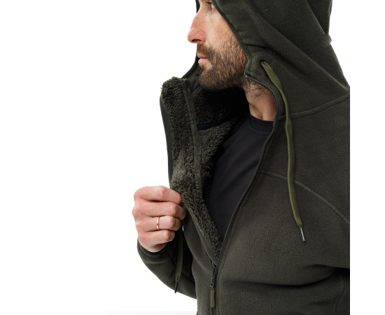 Мужская флисовая куртка с капюшоном Viking Olive, Размер: 56-58 (XL), фото 6 Мужская флисовая куртка с капюшоном Viking Olive, Размер: 56-58 (XL), фото 6