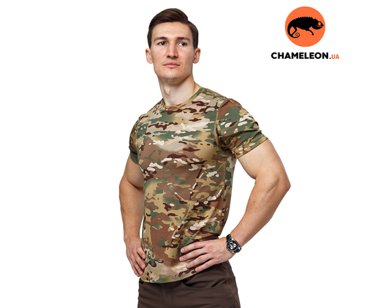 Тактическая военная футболка мужская Cross Multicam, Размер: 56-58 (XL)