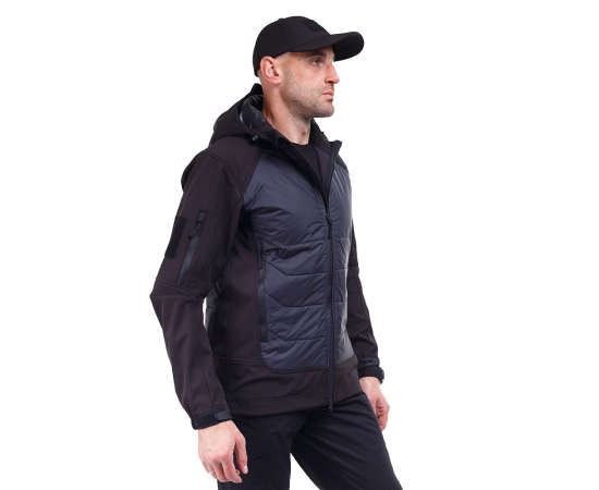 Куртка Soft Shell Gladiator Gen 2 Black, Размер: 44-46 (S), фото 3 Куртка Soft Shell Gladiator Gen 2 Black, Размер: 44-46 (S), фото 3