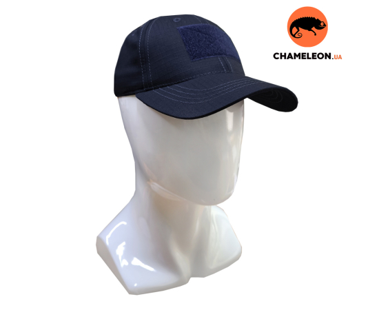 Бейсболка тактична з еластаном Dark Navy, Розмір: S-M