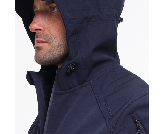 Демісезонна чоловіча куртка Soft Shell Spartan Navy, Розмір: 48-50 (M), зображення 12 Демісезонна чоловіча куртка Soft Shell Spartan Navy, Розмір: 48-50 (M), зображення 12