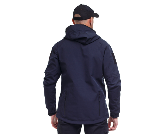 Демісезонна чоловіча куртка Soft Shell Spartan Navy, Розмір: 44-46 (S), зображення 6 Демісезонна чоловіча куртка Soft Shell Spartan Navy, Розмір: 44-46 (S), зображення 6