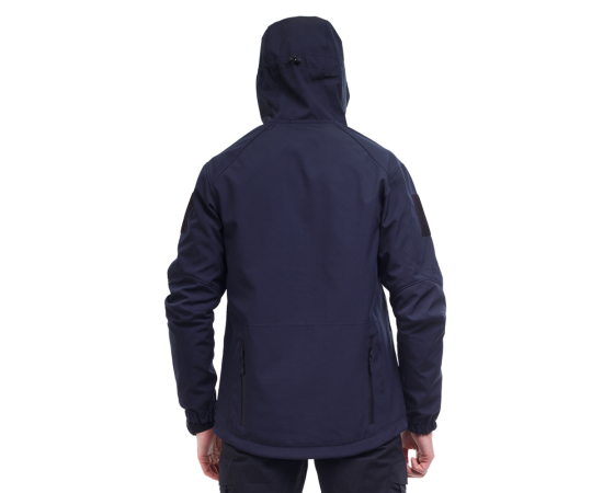 Демісезонна чоловіча куртка Soft Shell Spartan Navy, Розмір: 62-60 (XXL), зображення 8 Демісезонна чоловіча куртка Soft Shell Spartan Navy, Розмір: 62-60 (XXL), зображення 8