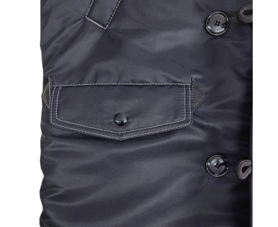 Зимова куртка Аляска чоловіча чорна N-3B Top Gun Black, Розмір: 40-42 (XS), зображення 19 Зимова куртка Аляска чоловіча чорна N-3B Top Gun Black, Розмір: 40-42 (XS), зображення 19